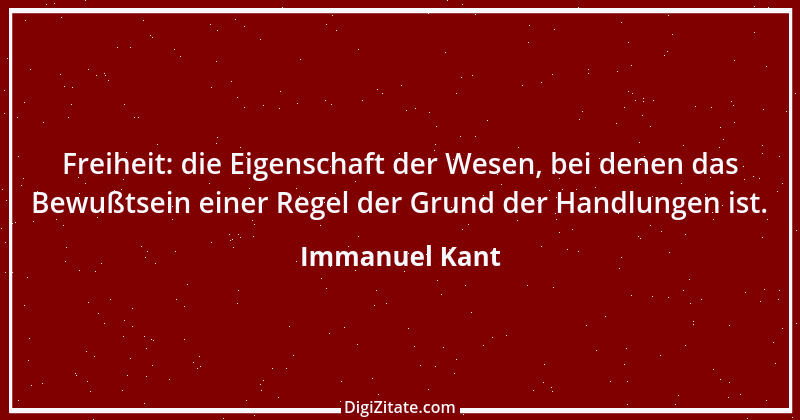 Zitat von Immanuel Kant 511