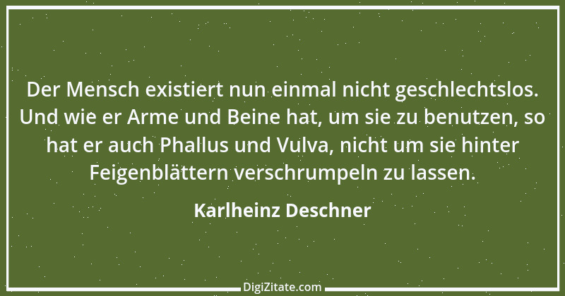 Zitat von Karlheinz Deschner 35