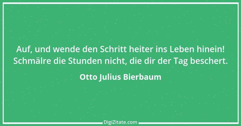 Zitat von Otto Julius Bierbaum 14