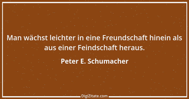 Zitat von Peter E. Schumacher 825