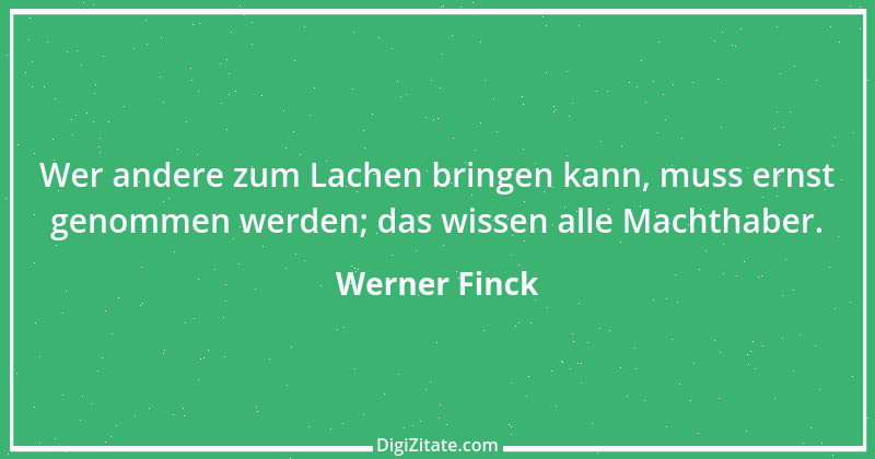 Zitat von Werner Finck 18