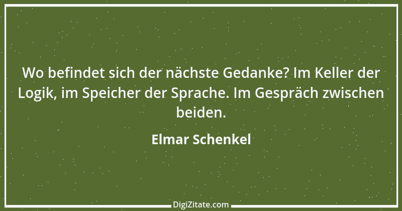 Zitat von Elmar Schenkel 234