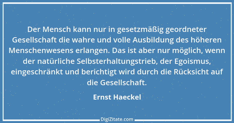 Zitat von Ernst Haeckel 7