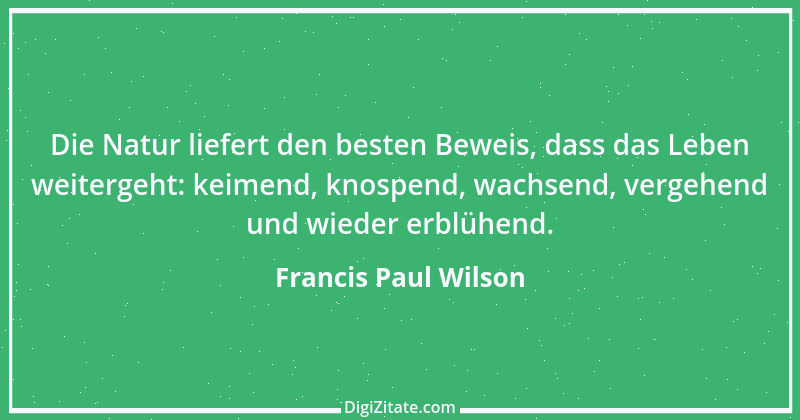 Zitat von Francis Paul Wilson 12