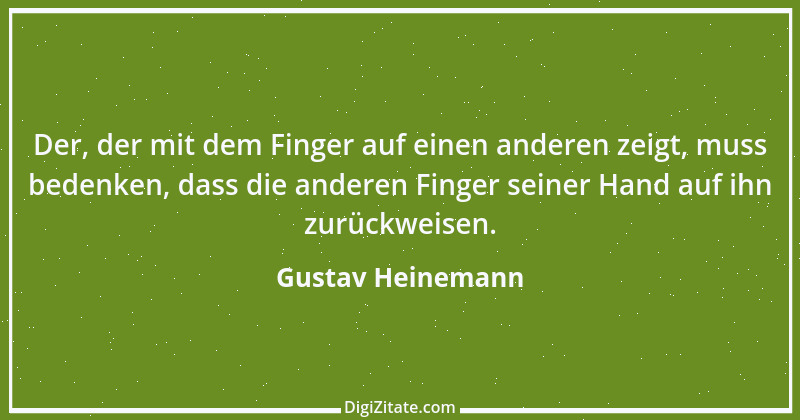 Zitat von Gustav Heinemann 39