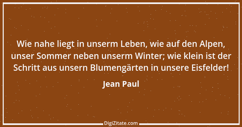 Zitat von Jean Paul 166