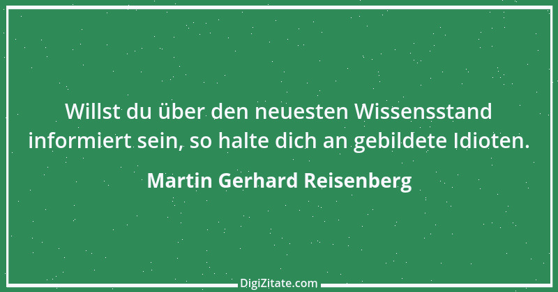 Zitat von Martin Gerhard Reisenberg 336