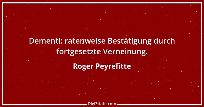 Zitat von Roger Peyrefitte 2