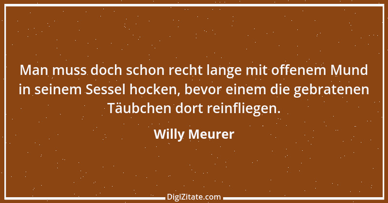 Zitat von Willy Meurer 322