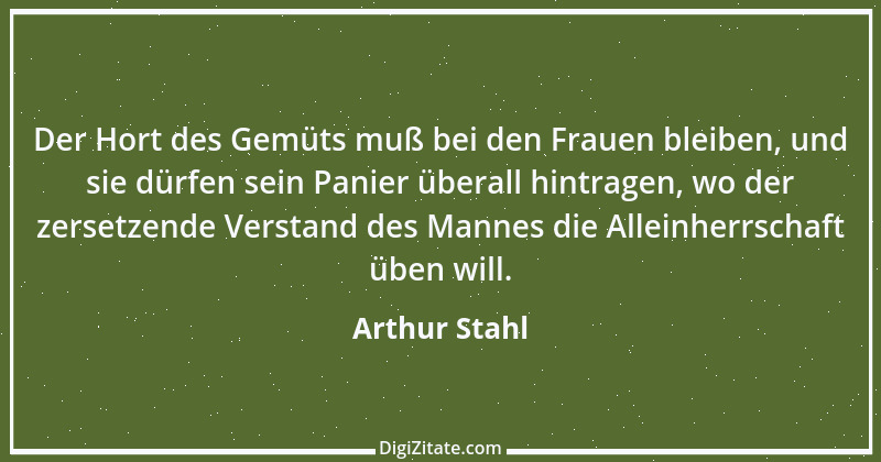 Zitat von Arthur Stahl 17