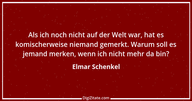 Zitat von Elmar Schenkel 235