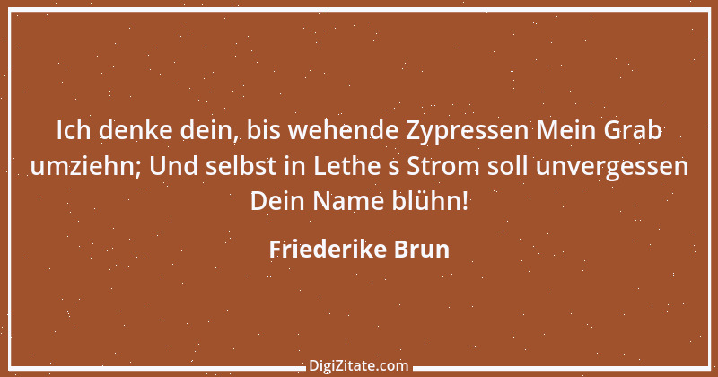 Zitat von Friederike Brun 2