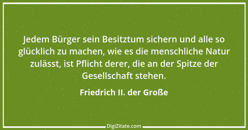 Zitat von Friedrich II. der Große 174