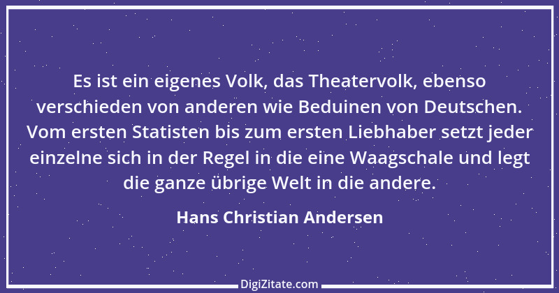 Zitat von Hans Christian Andersen 42