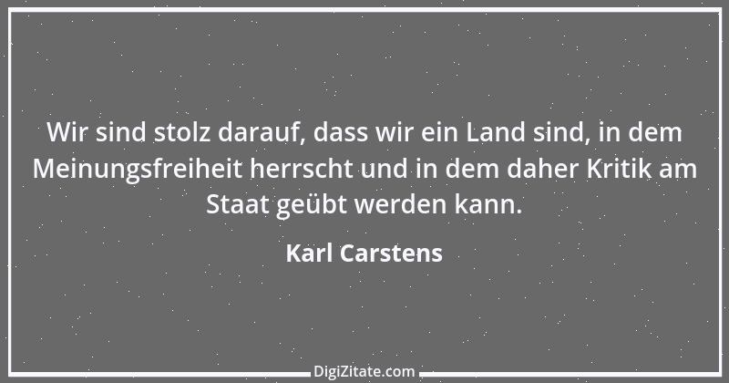 Zitat von Karl Carstens 1