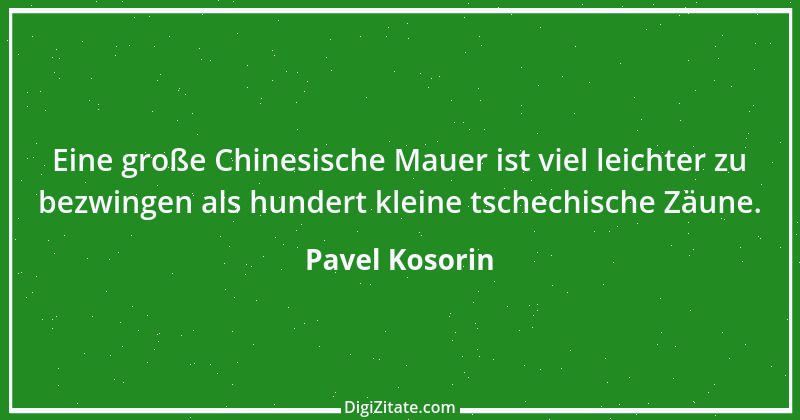 Zitat von Pavel Kosorin 405