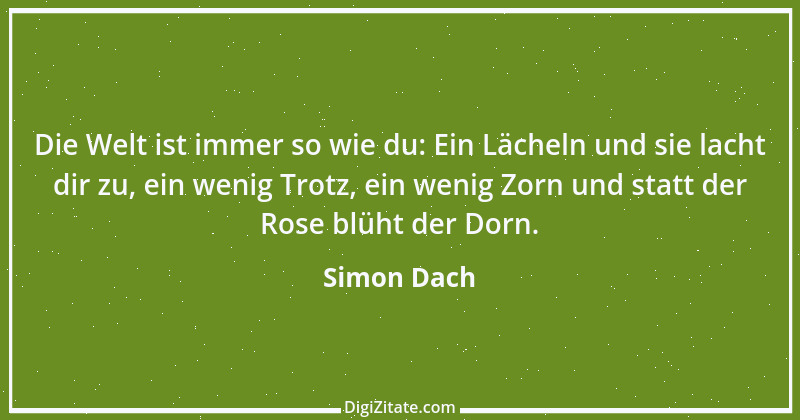 Zitat von Simon Dach 4