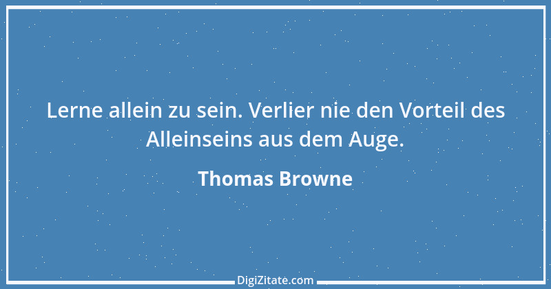 Zitat von Thomas Browne 8