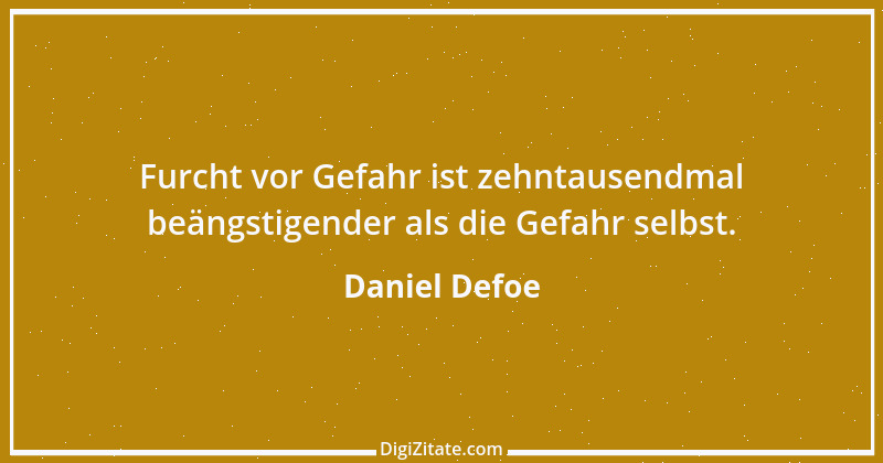 Zitat von Daniel Defoe 3