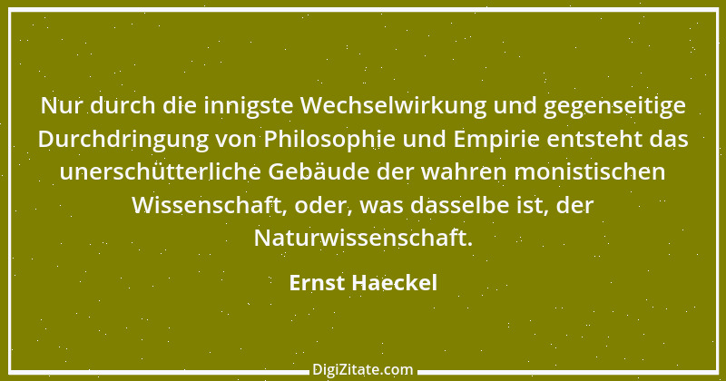 Zitat von Ernst Haeckel 9