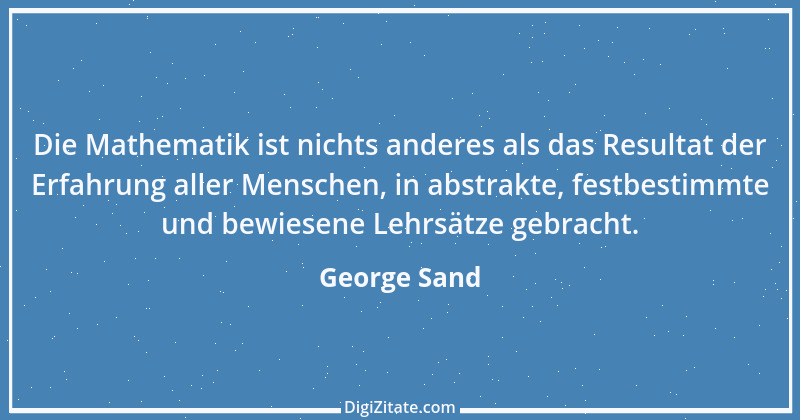 Zitat von George Sand 1