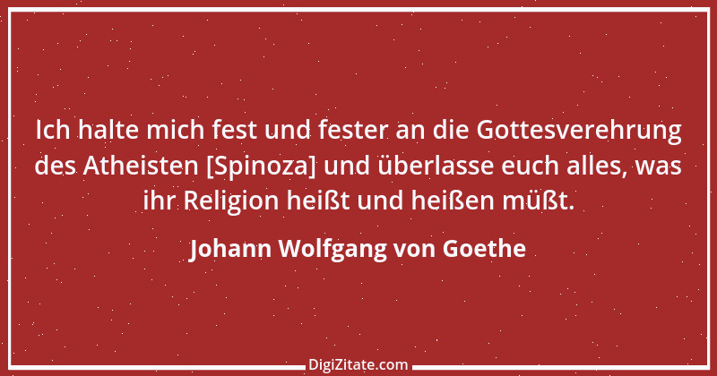 Zitat von Johann Wolfgang von Goethe 2023