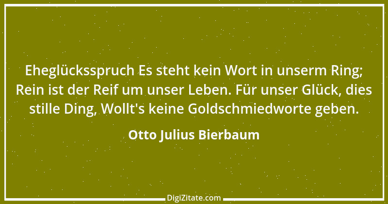 Zitat von Otto Julius Bierbaum 17