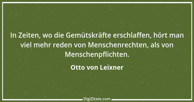 Zitat von Otto von Leixner 322