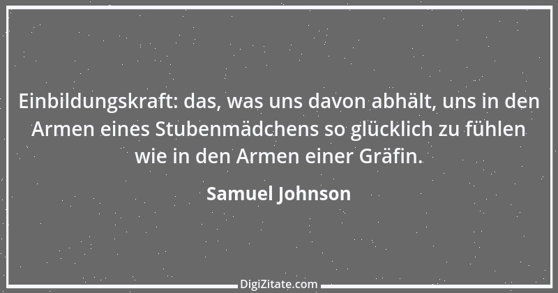 Zitat von Samuel Johnson 17