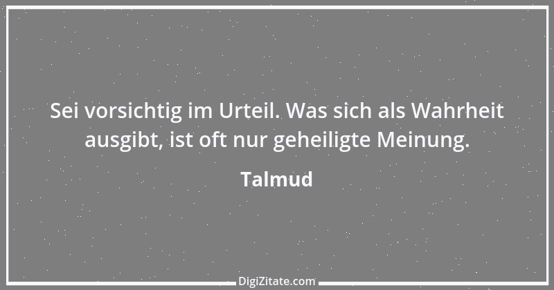 Zitat von Talmud 329