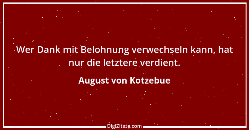 Zitat von August von Kotzebue 80