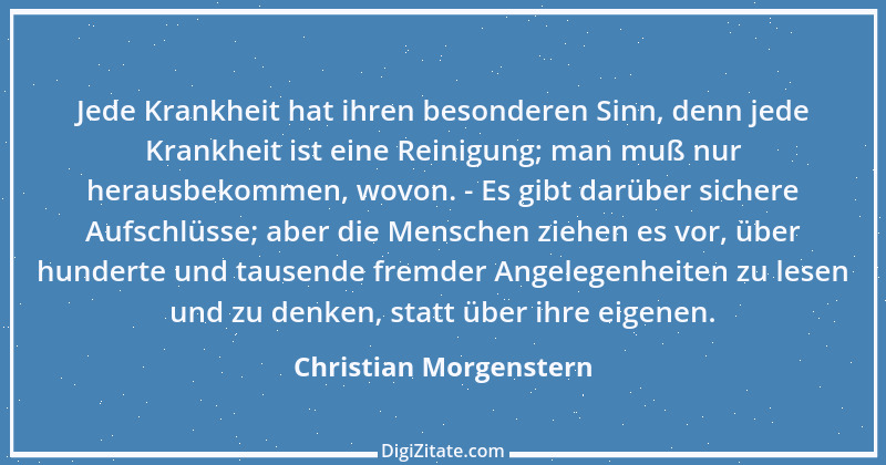 Zitat von Christian Morgenstern 547