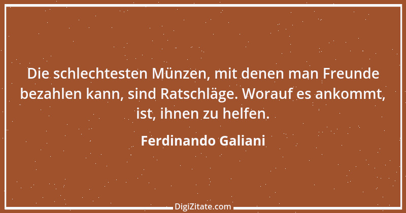 Zitat von Ferdinando Galiani 17