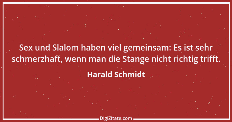 Zitat von Harald Schmidt 342