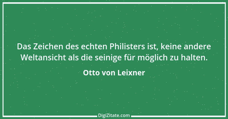 Zitat von Otto von Leixner 323