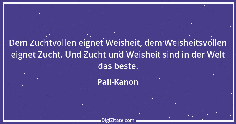 Zitat von Pali-Kanon 2