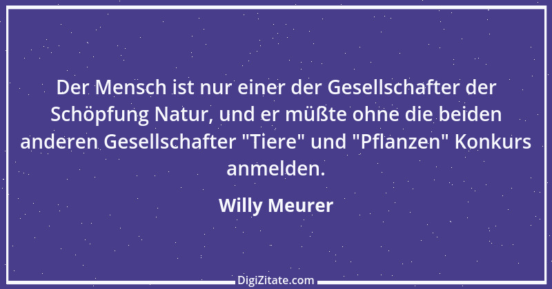 Zitat von Willy Meurer 1325