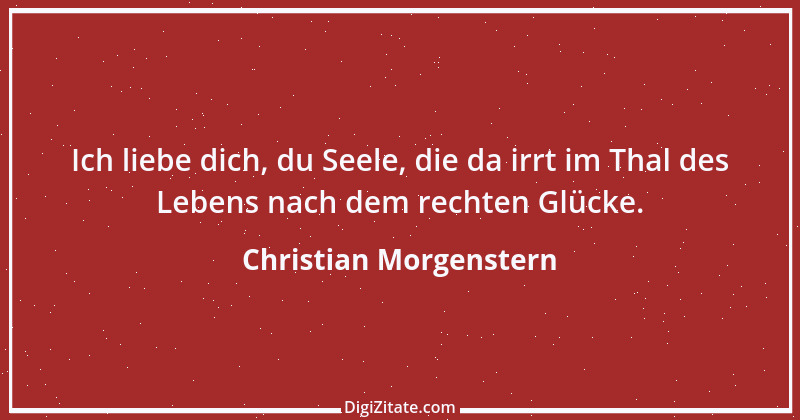 Zitat von Christian Morgenstern 548