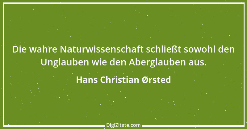 Zitat von Hans Christian Ørsted 2