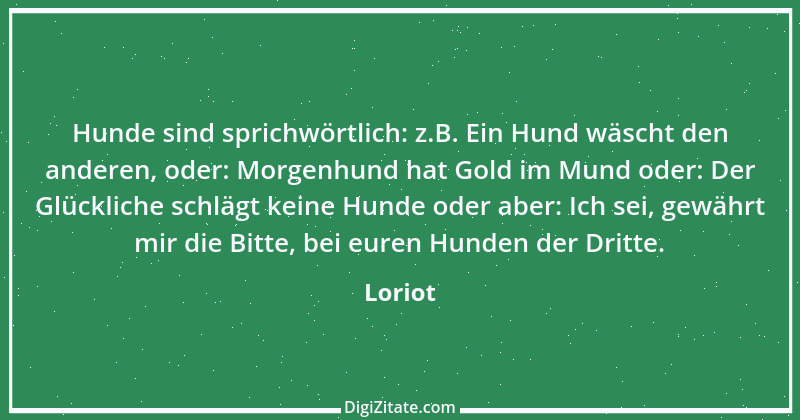 Zitat von Loriot 13