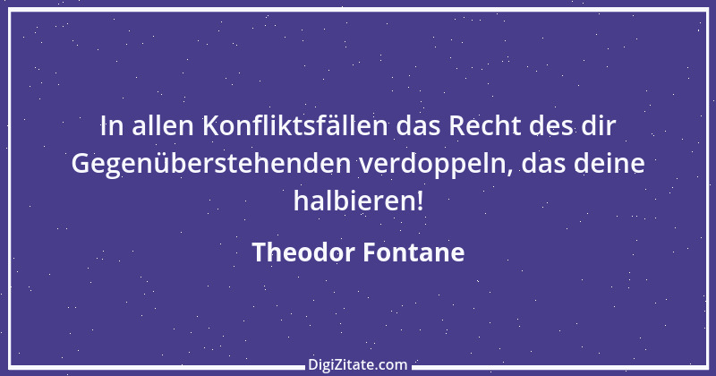 Zitat von Theodor Fontane 287