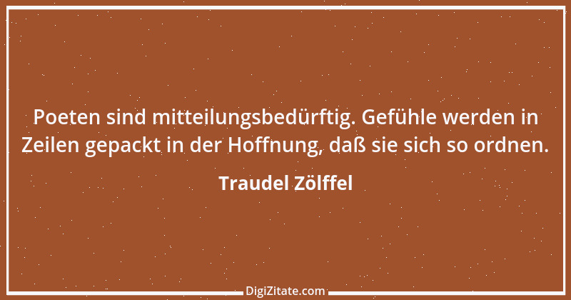 Zitat von Traudel Zölffel 10