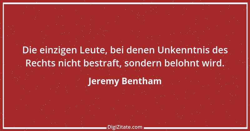 Zitat von Jeremy Bentham 7