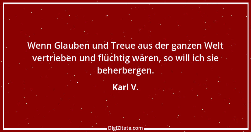 Zitat von Karl V. 1