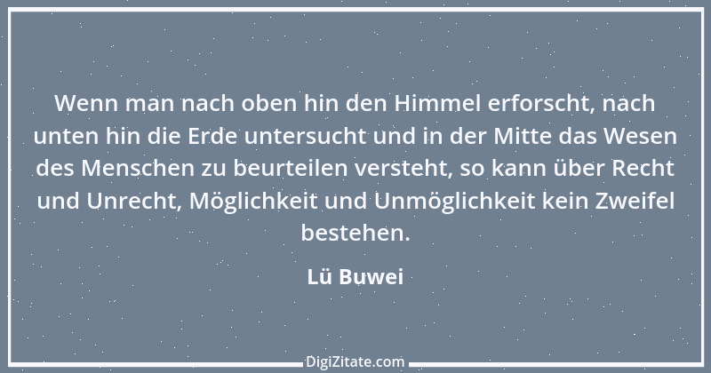 Zitat von Lü Buwei 55