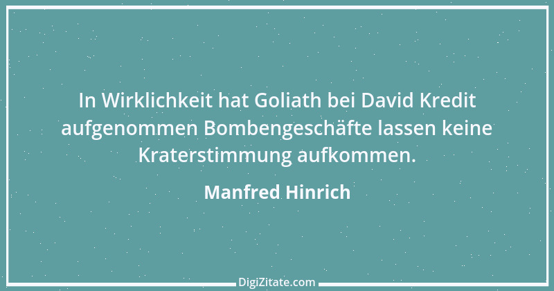 Zitat von Manfred Hinrich 2903