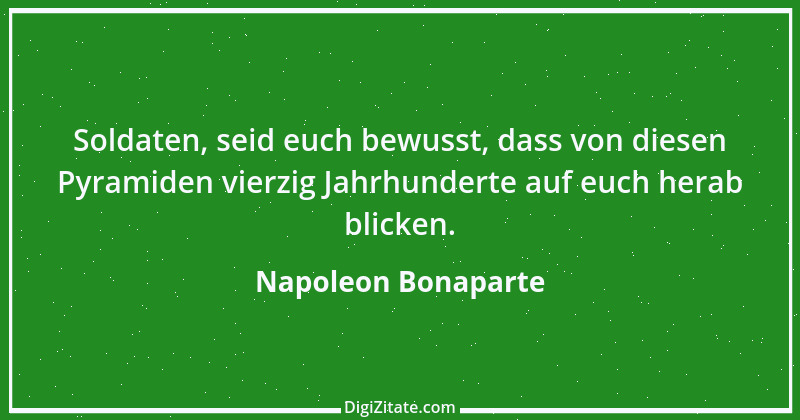 Zitat von Napoleon Bonaparte 79