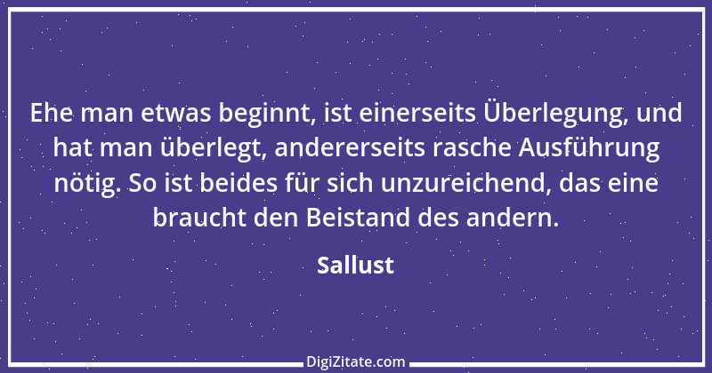 Zitat von Sallust 4