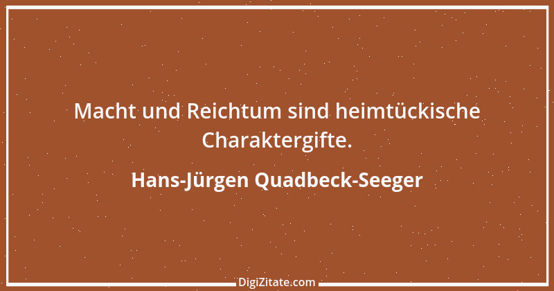 Zitat von Hans-Jürgen Quadbeck-Seeger 384