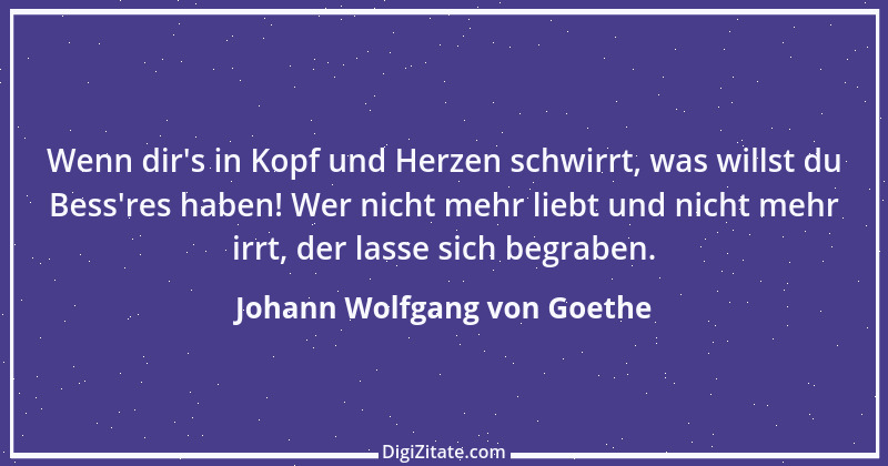 Zitat von Johann Wolfgang von Goethe 3756